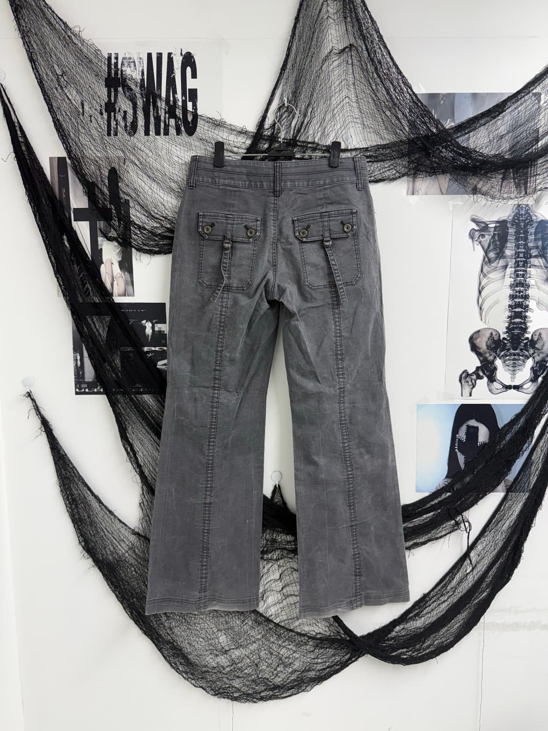 00s mood pocket bootscut denim pants 상품이미지3
