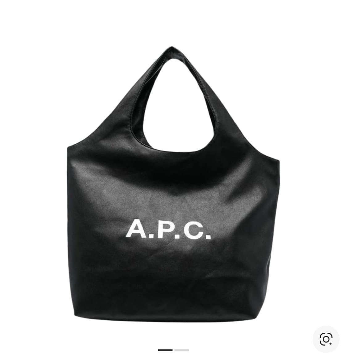 아페쎄 APC 니논 토트백 가방 블랙 라지 상품이미지1