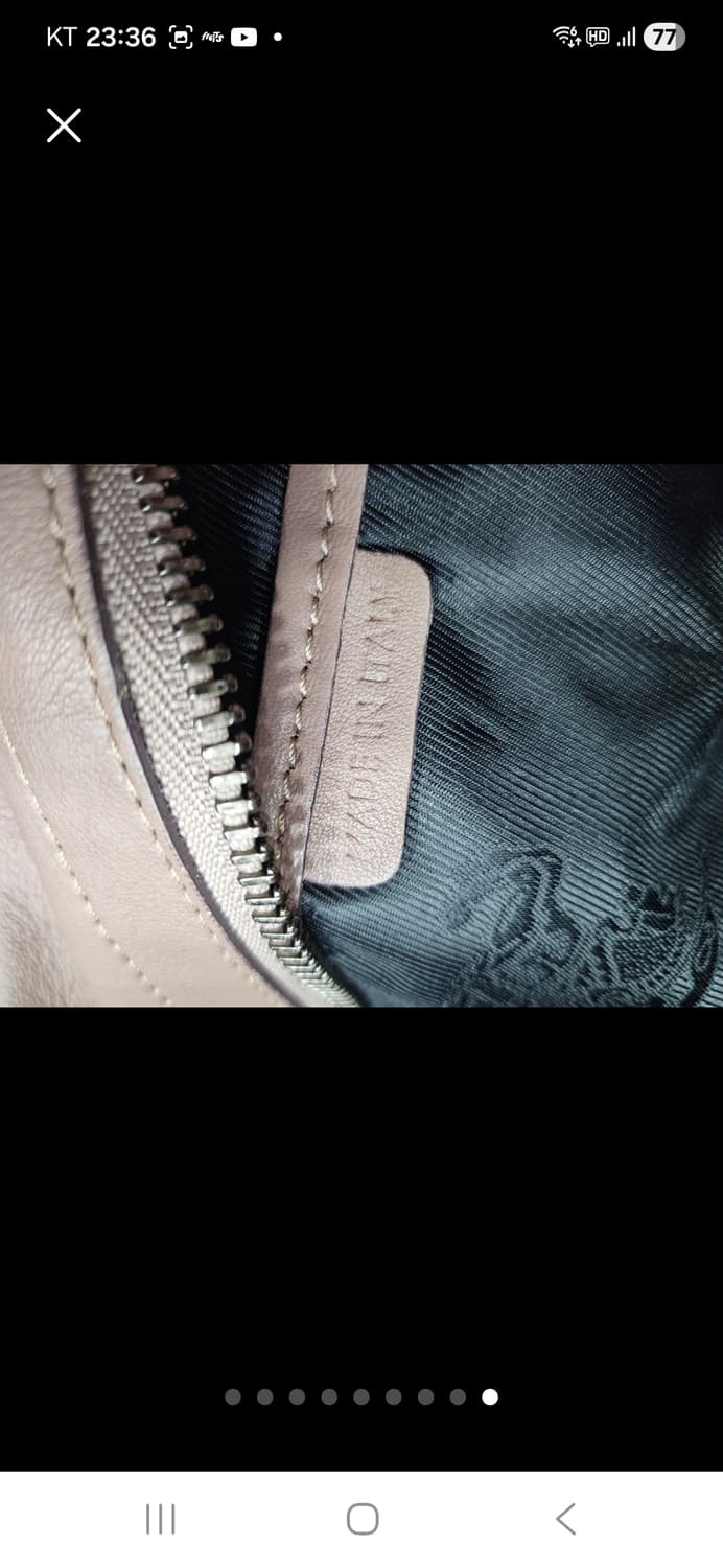 버버리 프로섬 셔링 레더 숄더 상품이미지9