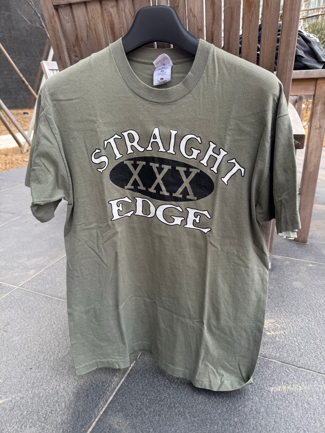 90s 스트레이트엣지 티셔츠 상품이미지1