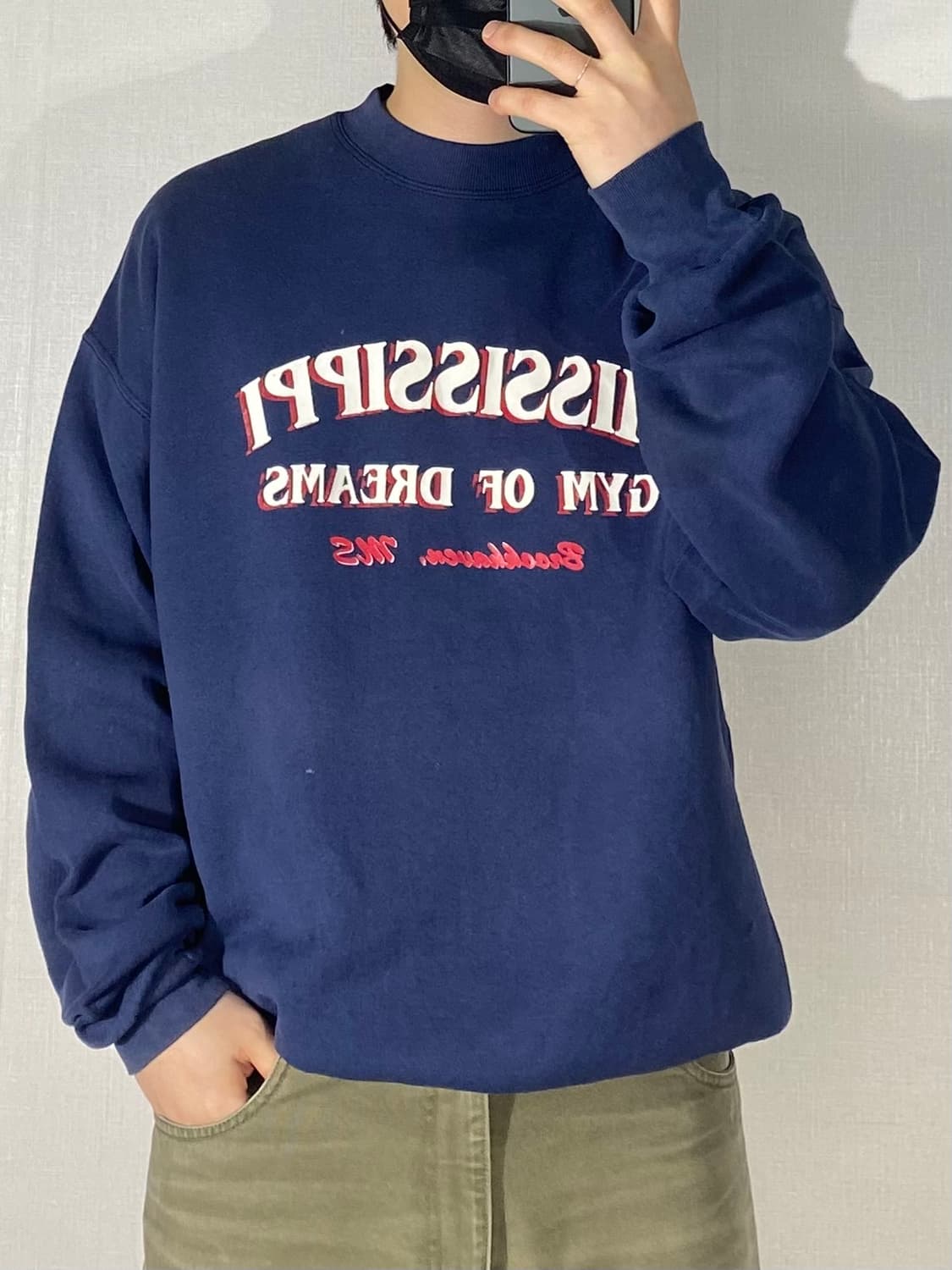 [XL] 90-00s 프룻오브더룸 미시시피 빈티지 스웻셔츠 상품이미지10