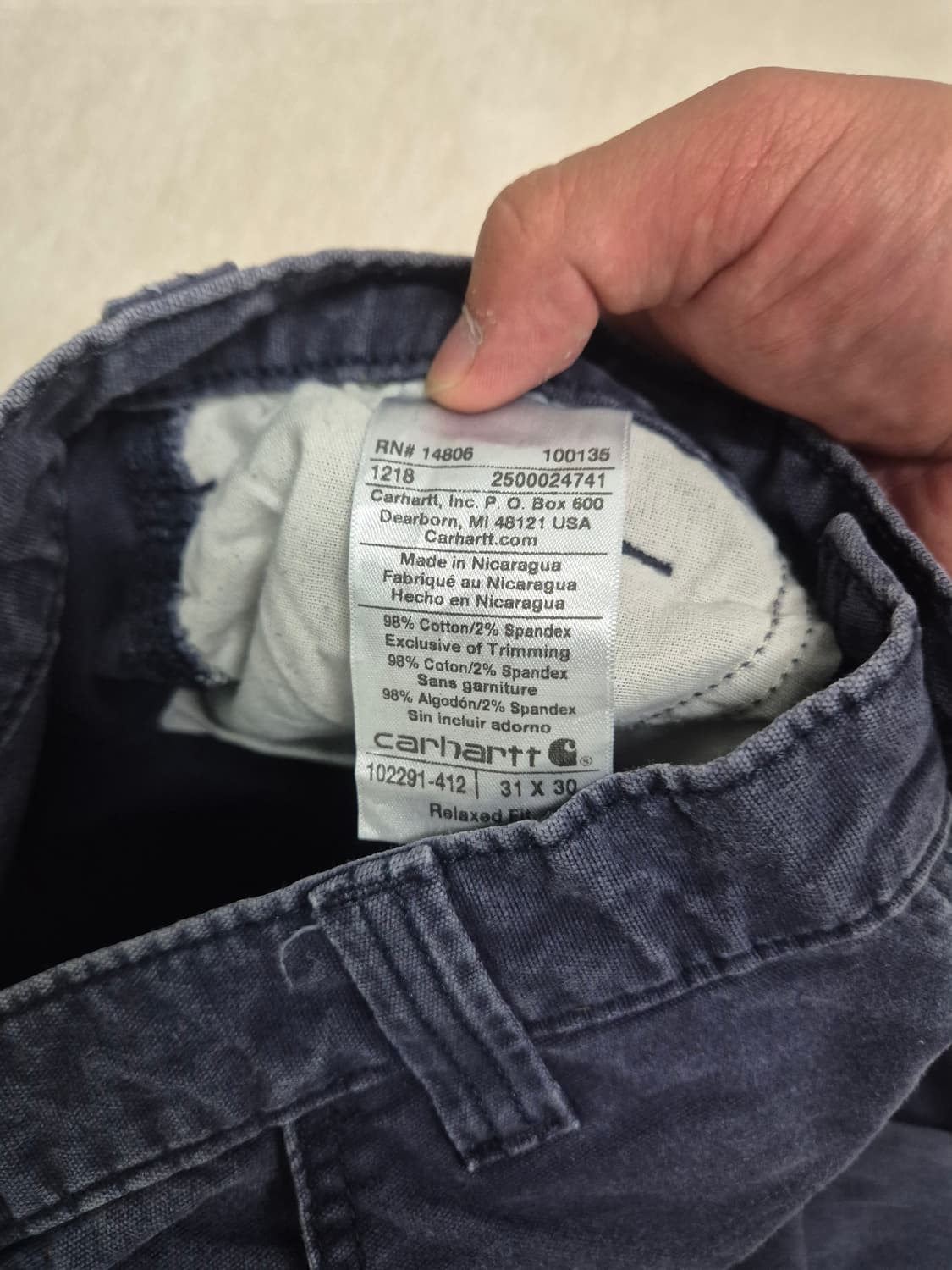 칼하트 팬츠 상품이미지6