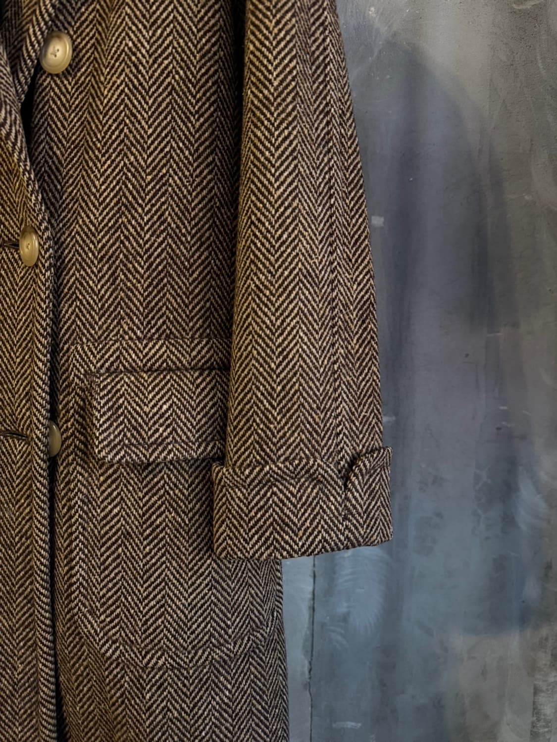 폴로 랄프로렌 해링본 코트 여성55 상품이미지7