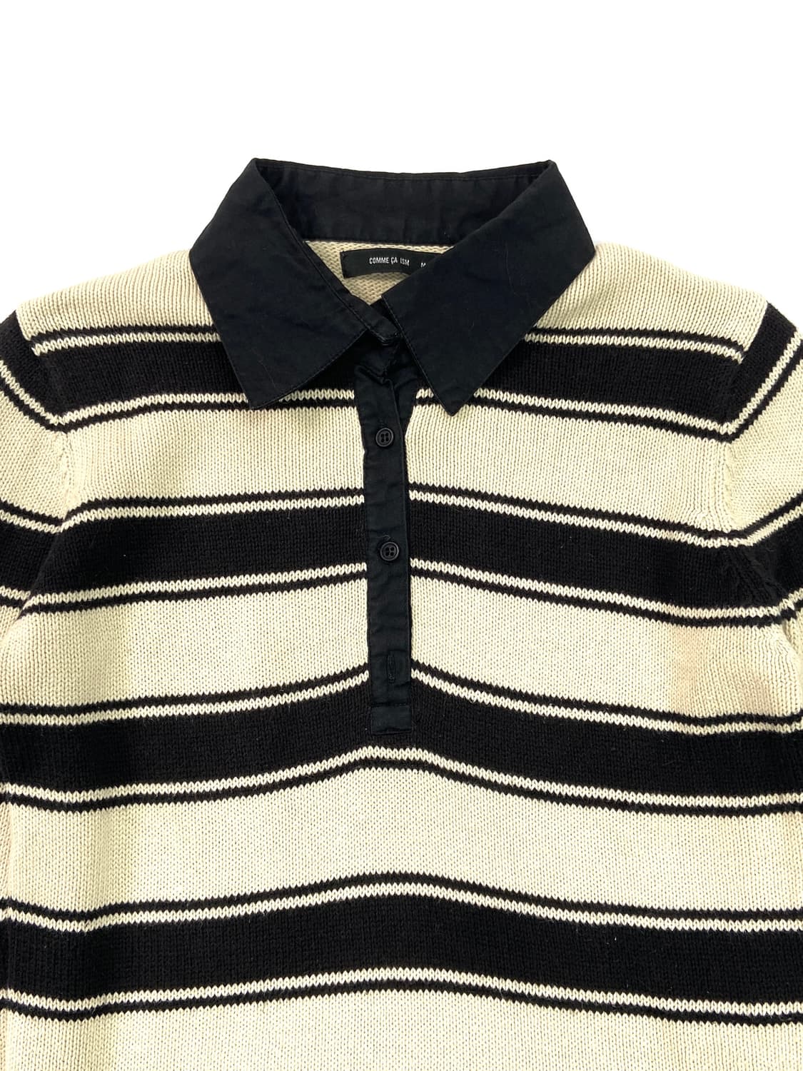 Comme ca Ism stripe henry knit 상품이미지3