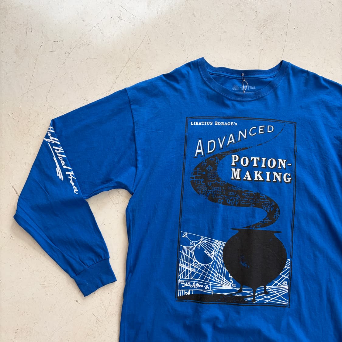 해리포터 오피셜 고급 마법약 제조 프린팅 빈티지 롱슬리브 XL 상품이미지2