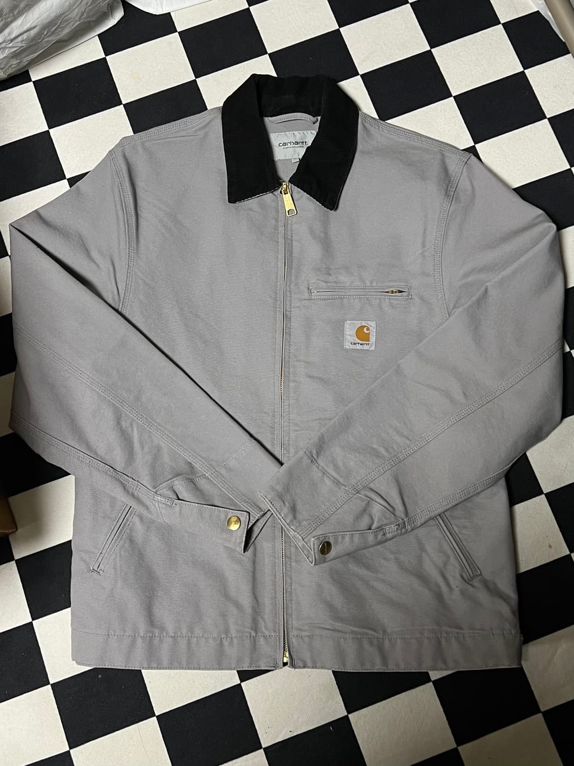 [M] 칼하트 WIP 디트로이트 자켓 요세미티 블랙 상품이미지1