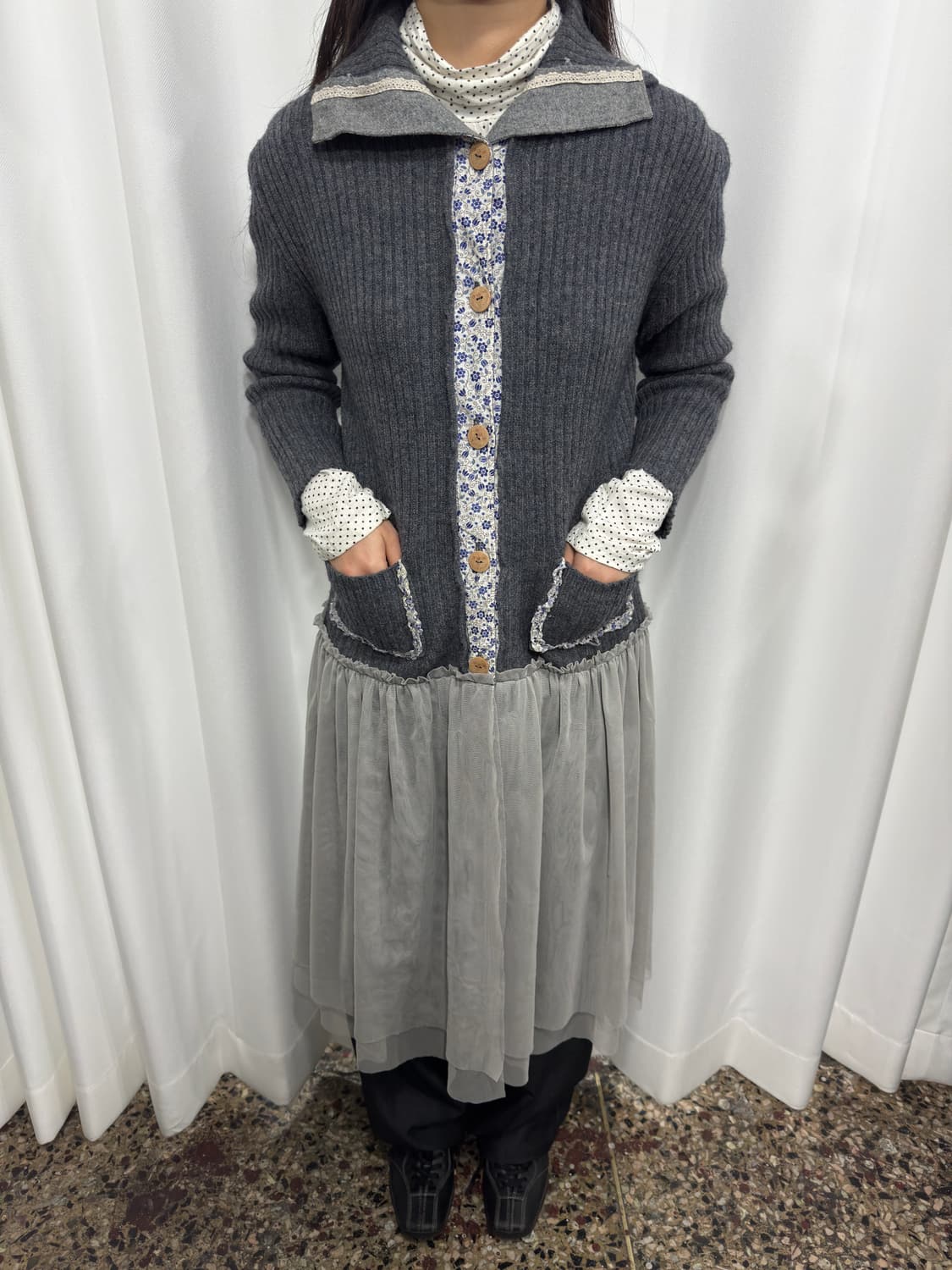 knit design onepiece  상품이미지3