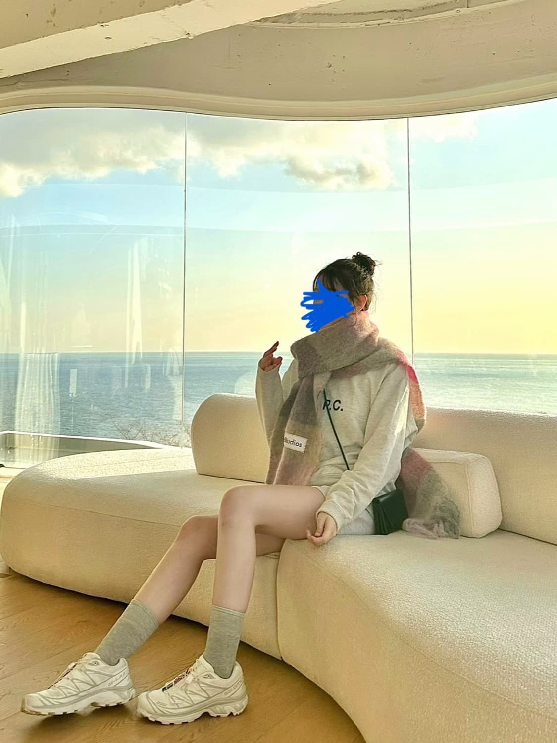 아페쎄 맨투맨 m사이즈 상품이미지1