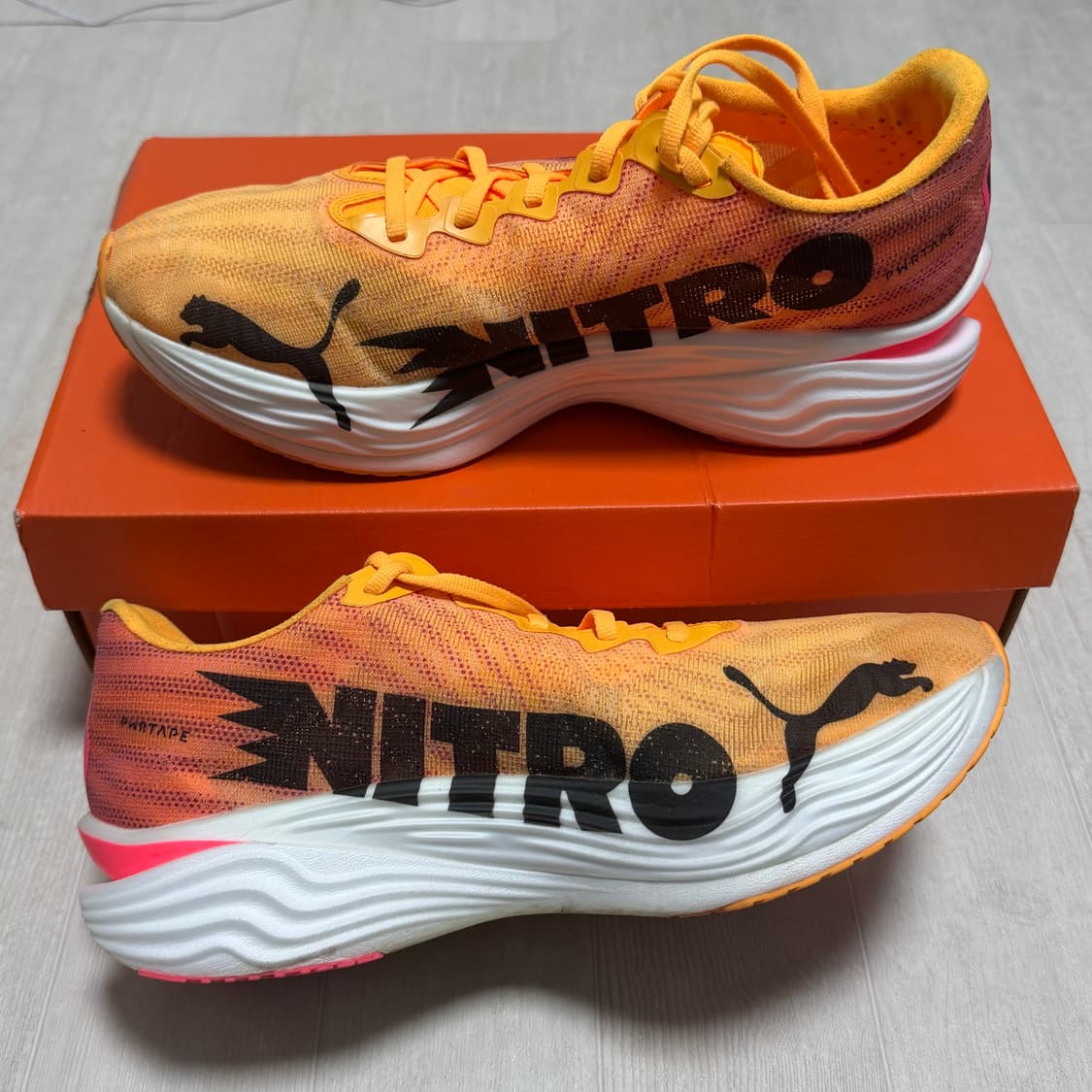 (275) 푸마 디비에이트 나이트로 엘리트3  디나엘3 선셋글로우 OG  상품이미지2