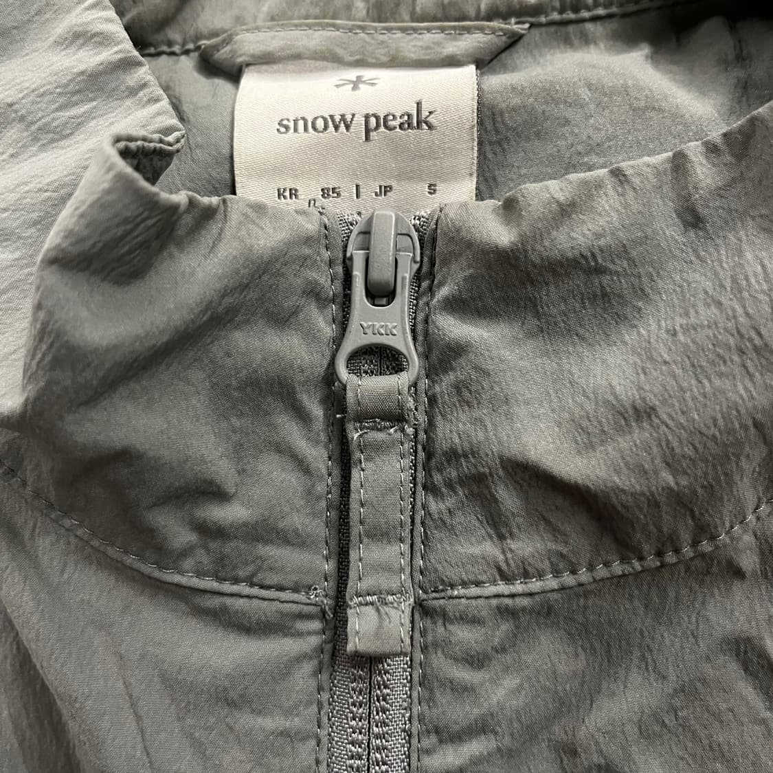 [정품/85,S] 스노우피크 반팔 바람막이 b8 상품이미지4