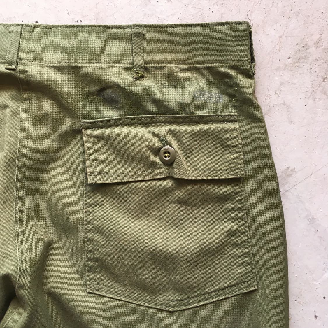 1980’s US ARMY OG 507 Fatigue Trousers 상품이미지6