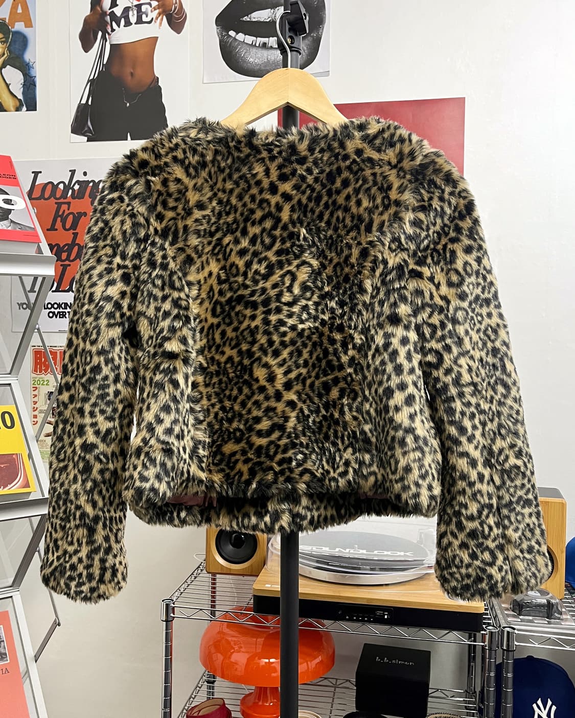 올드 빈티지 레오파드 퍼 자켓 상품이미지7