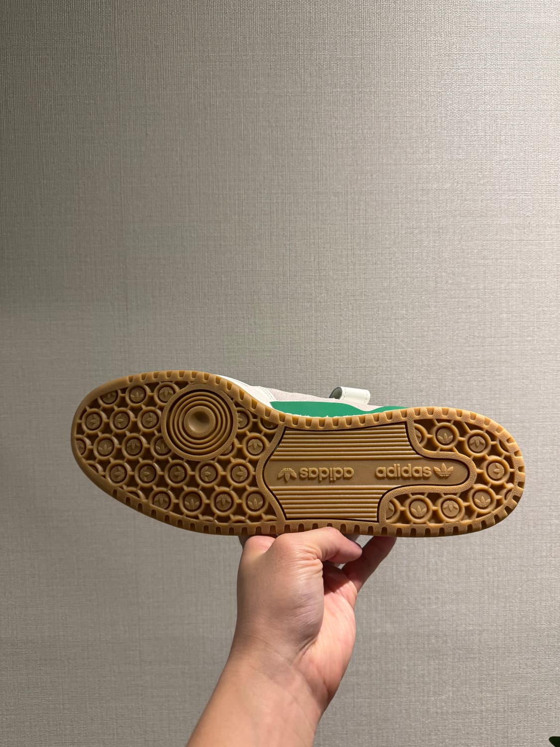 [295] 새상품 아디다스 포럼 화이트그린 상품이미지3