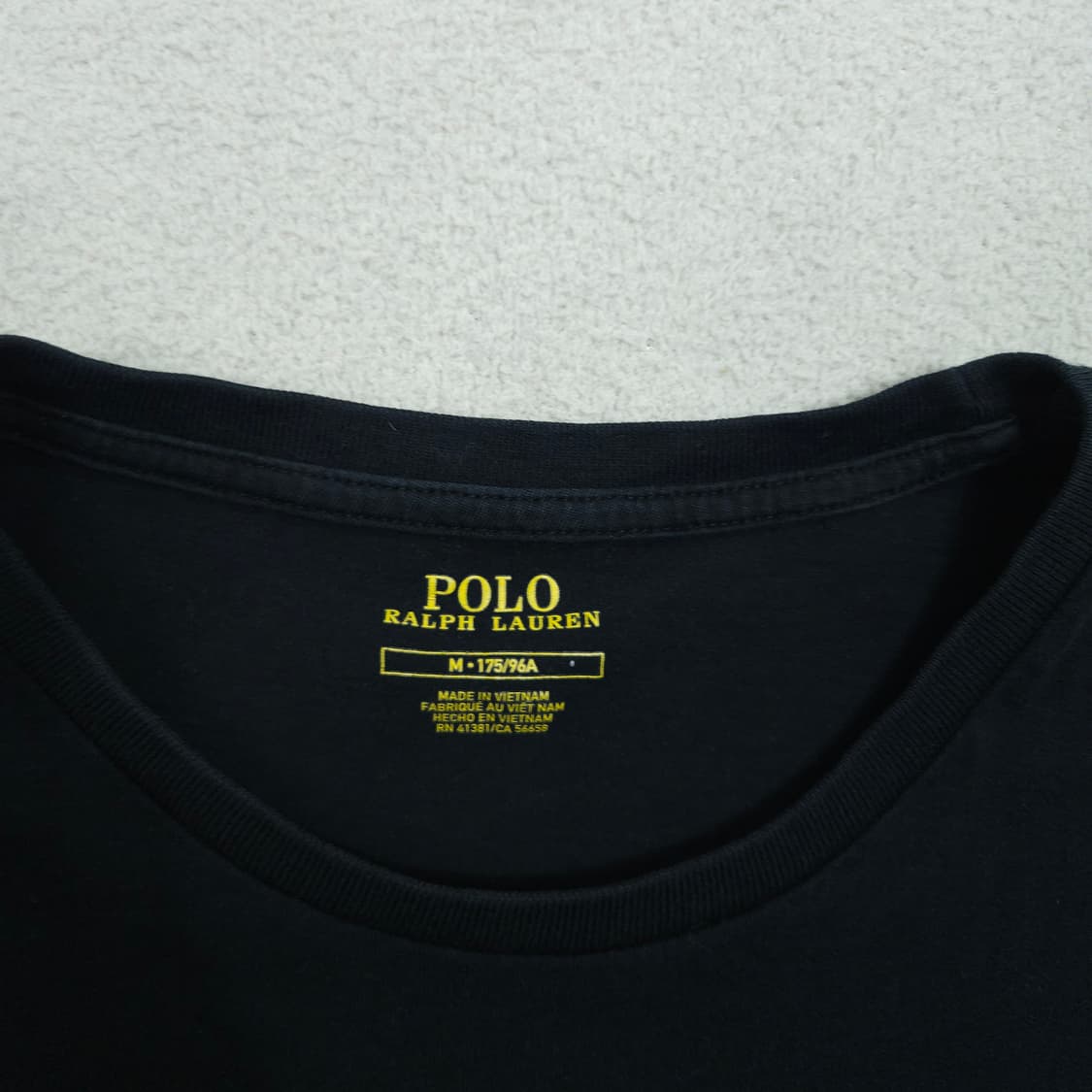 폴로 랄프 로렌 반팔 M 블랙 상품이미지4