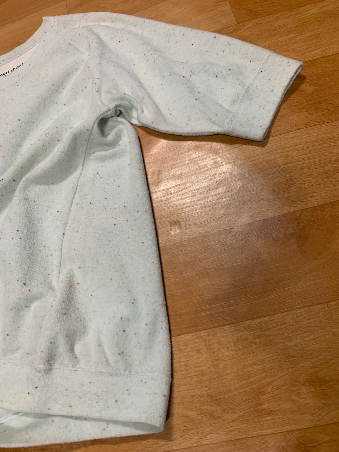 츠모리 치사토 슬립웨어 숏츠 슬리브드(테리코튼)0 사이즈 상품이미지2