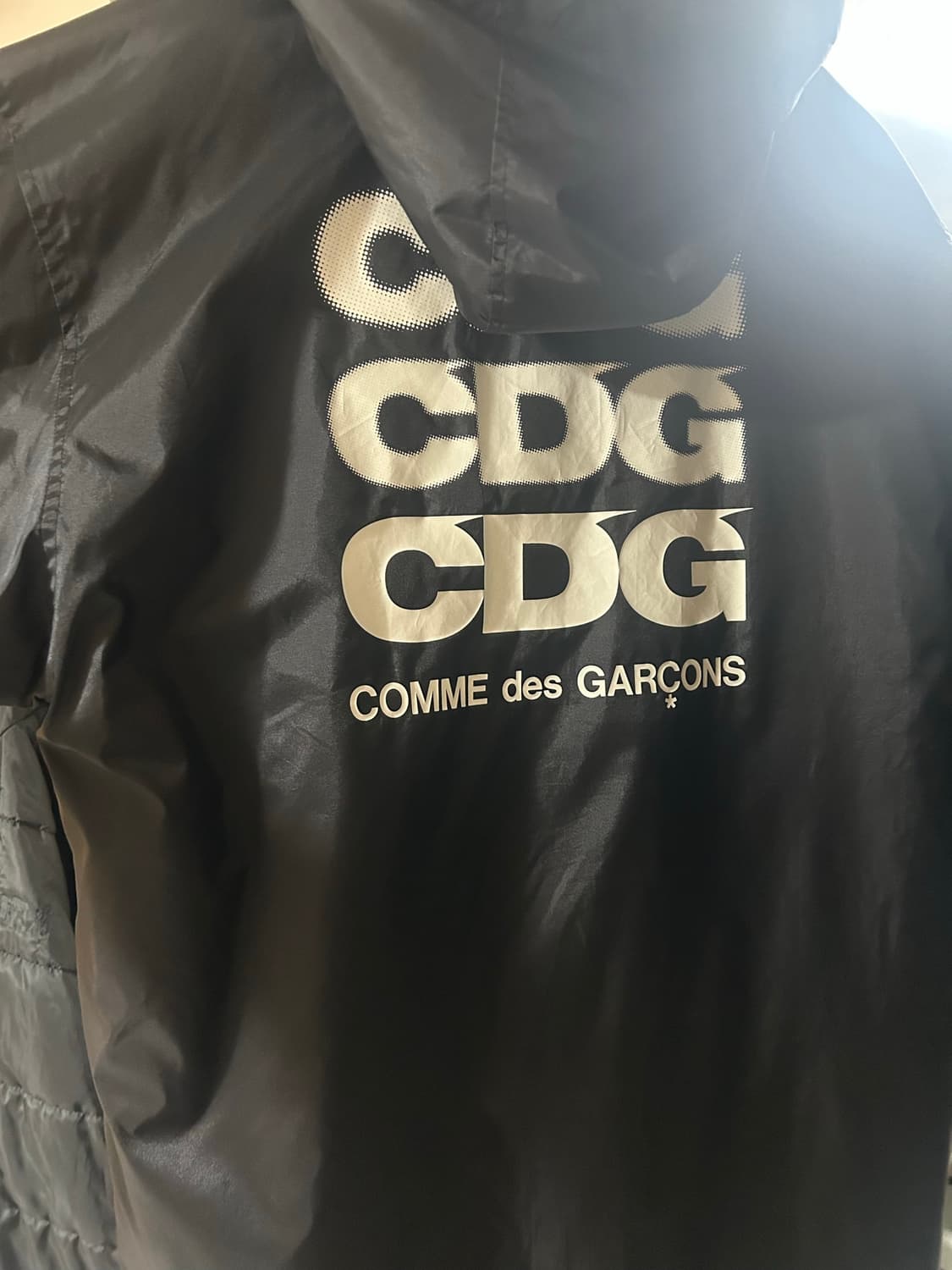CDG 꼼데가르송 롱 돕바 패딩 상품이미지4