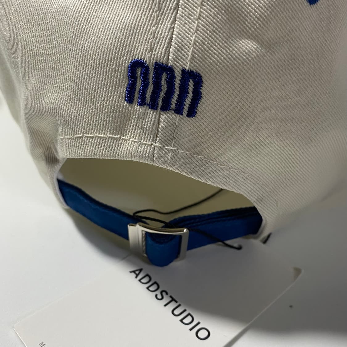 [정품] 애드스튜디오 레터링 자수 배색 볼캡(새제품) 상품이미지6