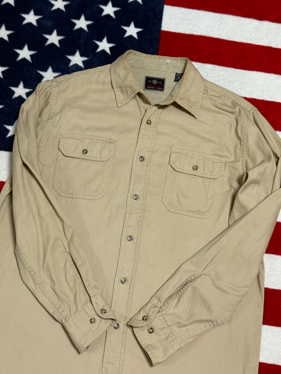 랭글러워크셔츠 빈티지워크셔츠 Wrangler work shirt 상품이미지6