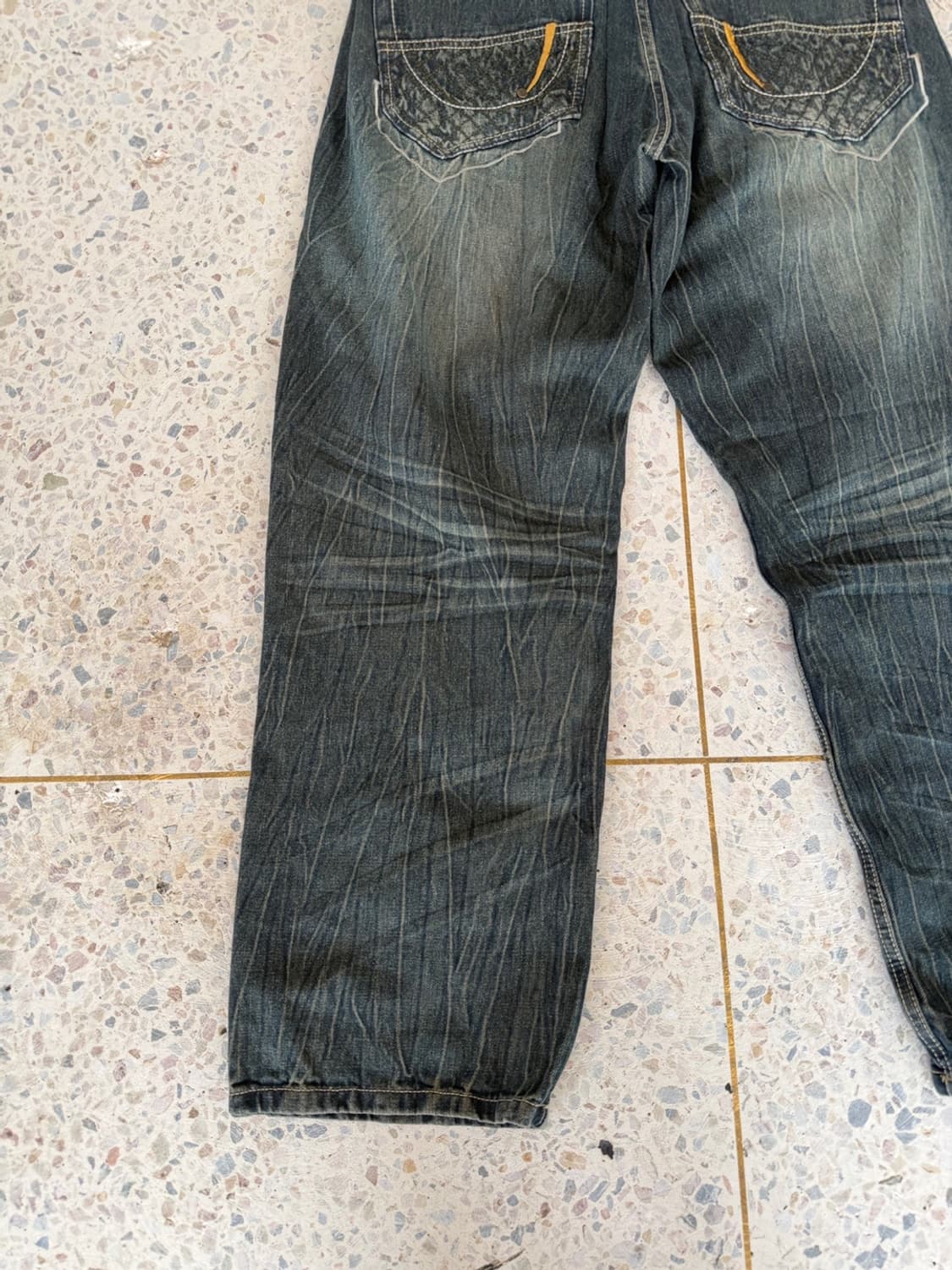 빈티지 자수 힙합팬츠 상품이미지8