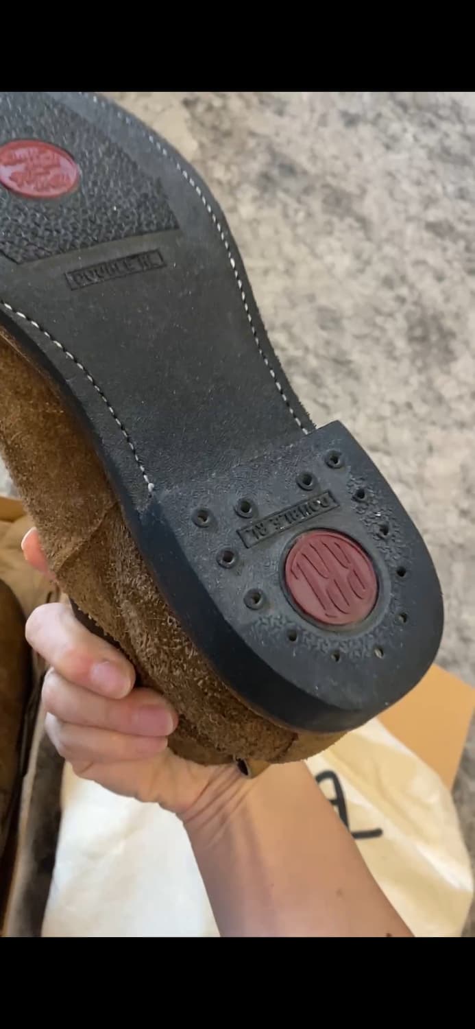 RRL 콩그레스 러프아웃 스웨이드 첼시 부츠 9D 상품이미지4