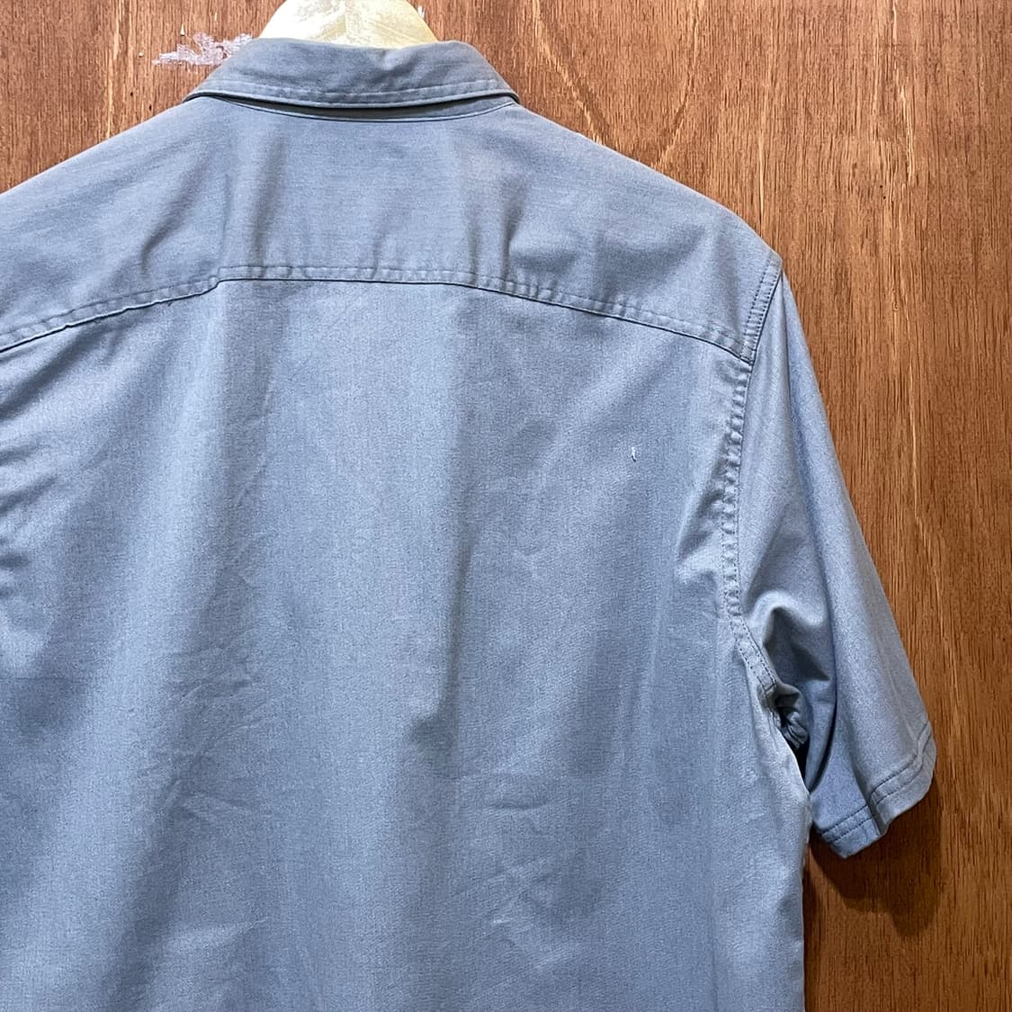 (M) Wrangler 랭글러 솔리드 반팔 셔츠    상품이미지5