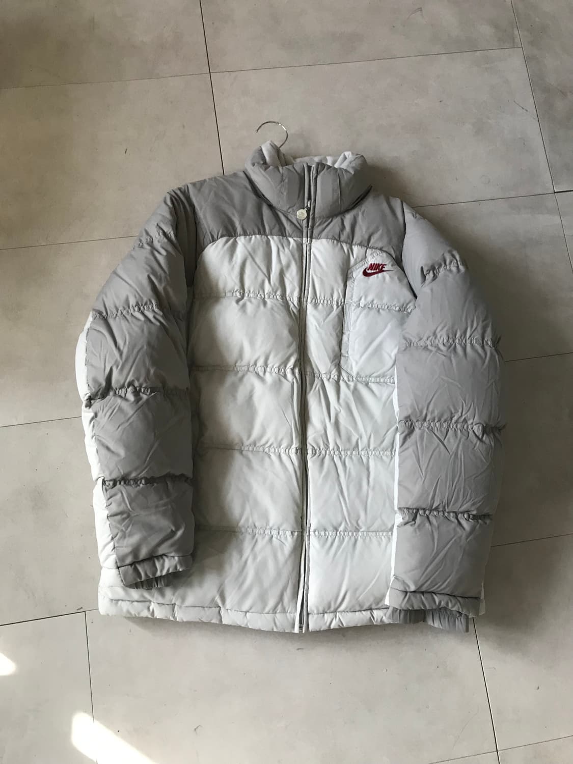 나이키 라이트그레이 패딩 상품이미지6