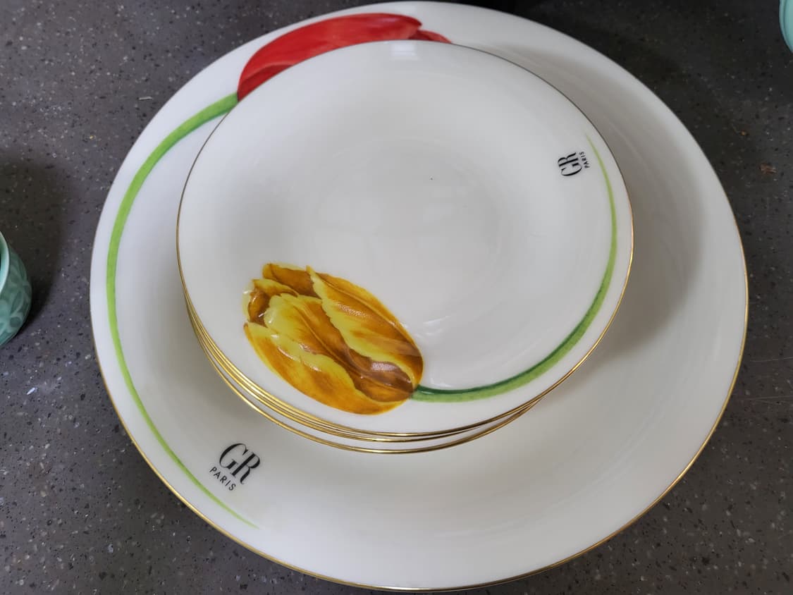 (새제품)Georges Rech Paris 튤립 식기 상품이미지4