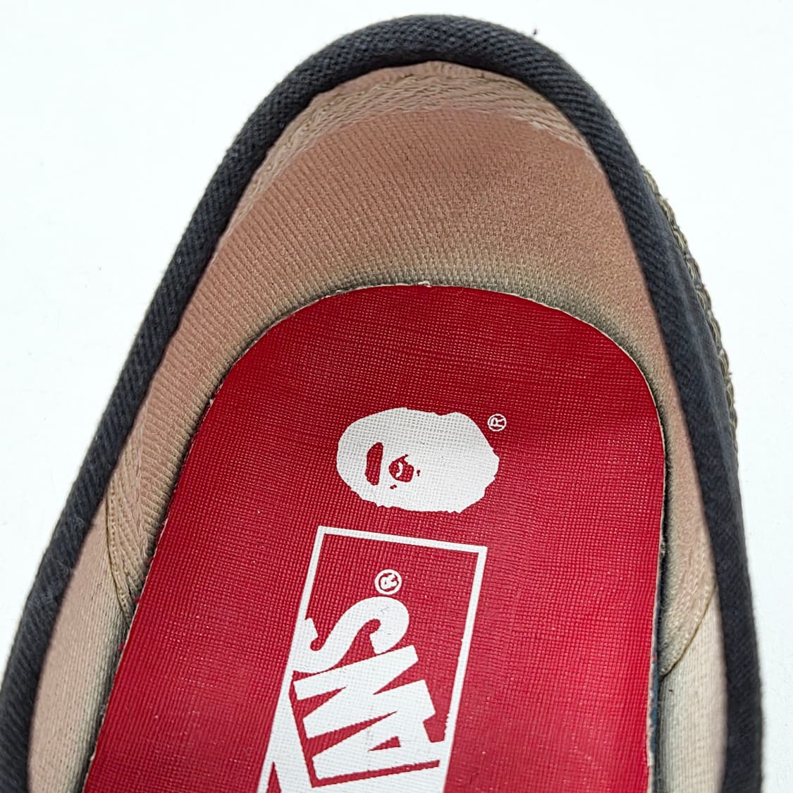 반스 x 베이프 어센틱 44 DX 퍼스트 카모 그린 (225) 상품이미지4