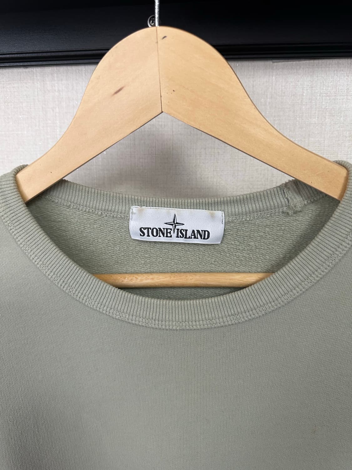 스톤아일랜드 맨투맨 그린 L (100) 상품이미지3