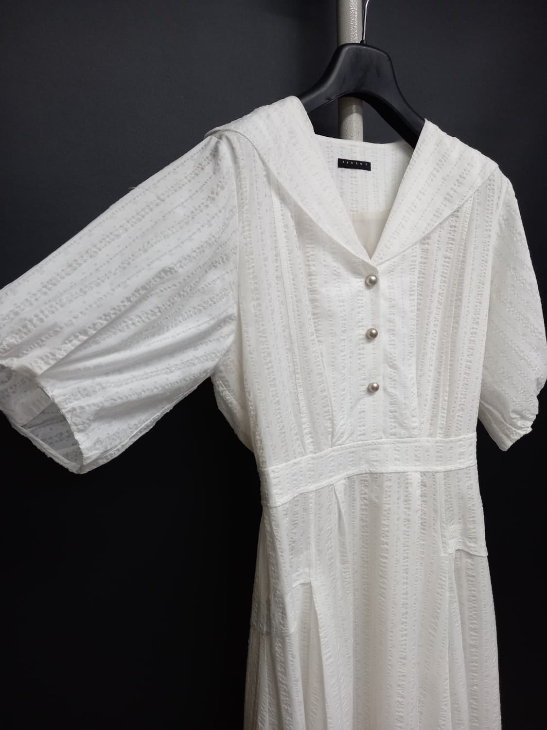 새 시슬리 춘하 플레어 맥시 롱 원피스 55 상품이미지3