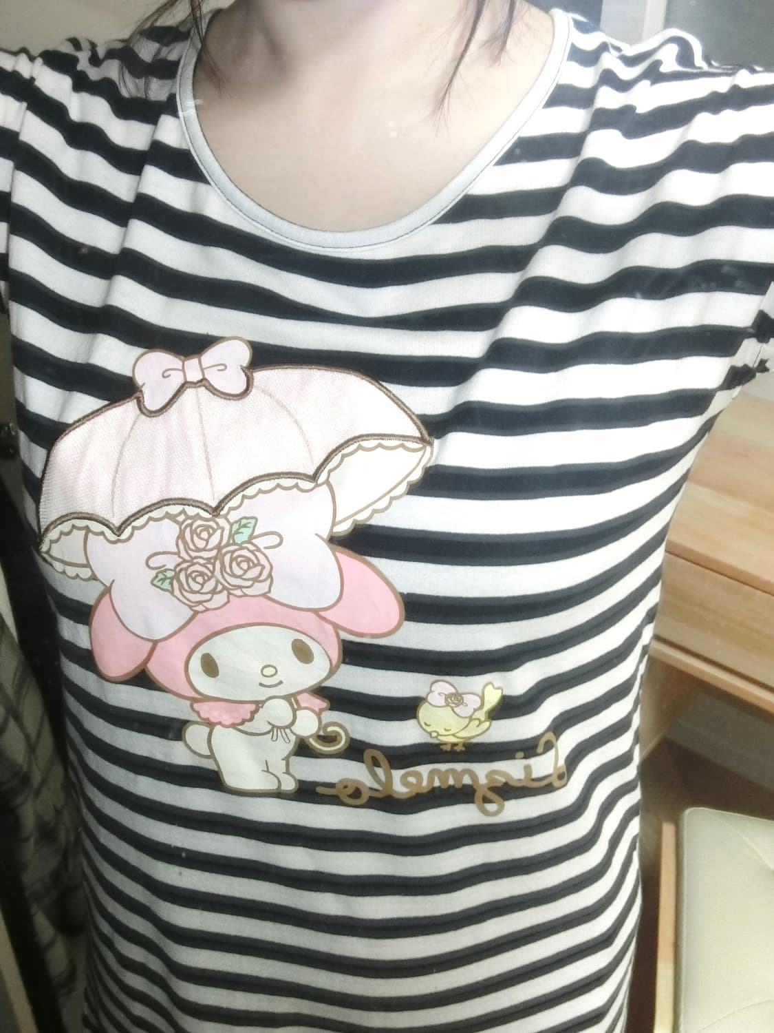 LIZMELO 리즈멜로 마이멜로디 히메갸루 롱 원피스 상품이미지1