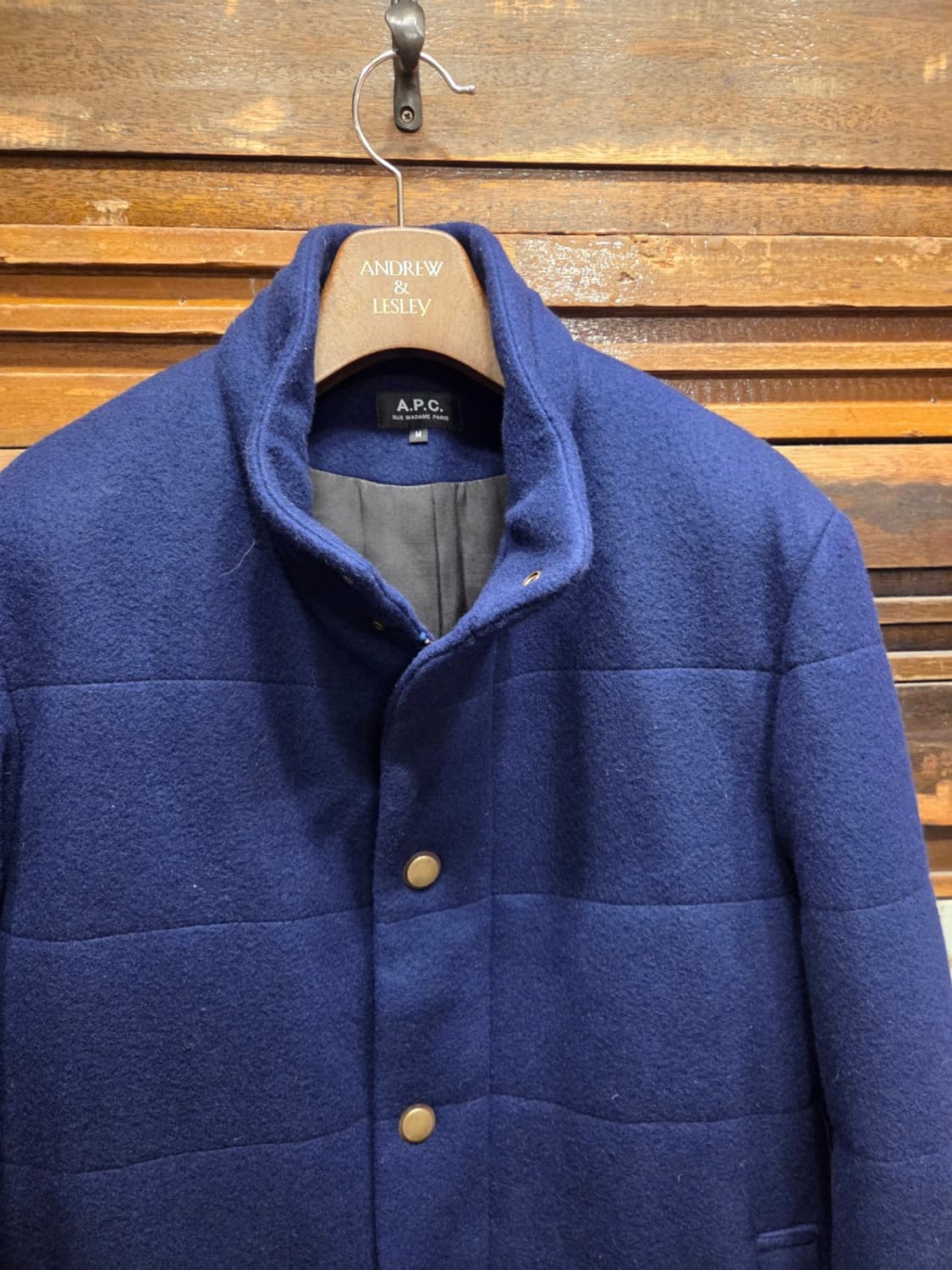 아페세 플란넬 블루종 상품이미지3