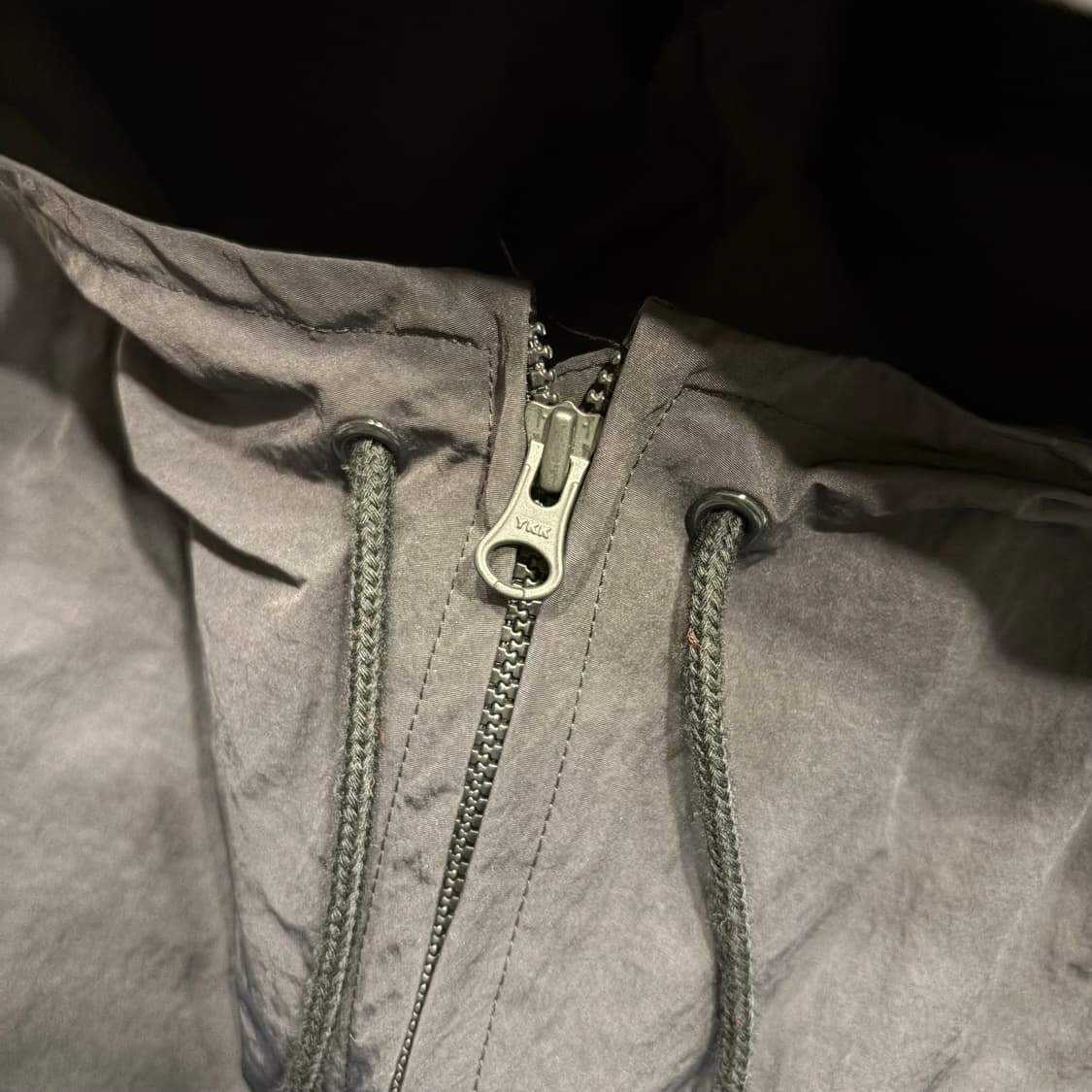 [2XL] 나이키 AIR 윈터라이즈드 블랙 플리스 후드 아노락 C531 상품이미지4