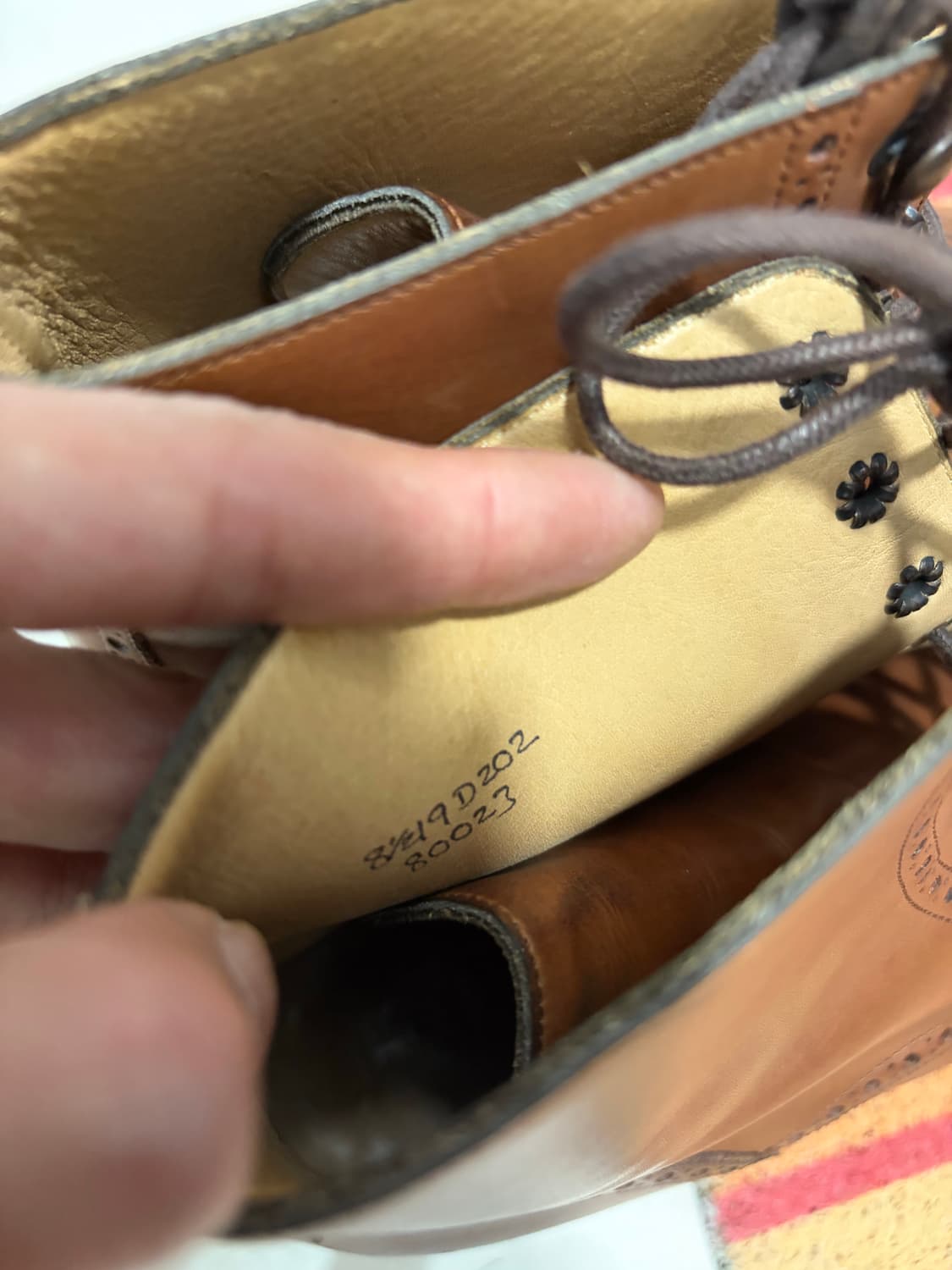 에드워드그린 섀넌 윙팁부츠 uk8.5 202라스트 상품이미지7