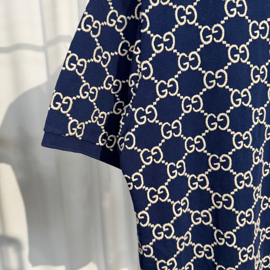 (XL) 구찌 GG 패턴 폴로 반팔 카라티셔츠 상품이미지3