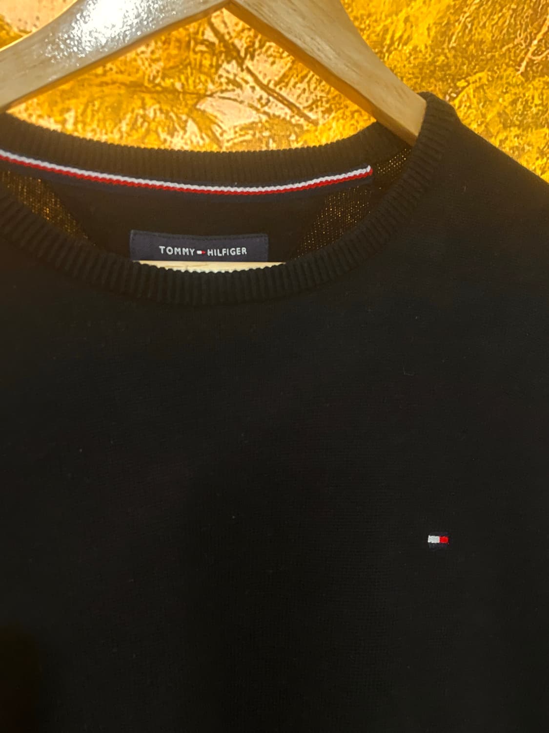 타미힐피거 블랙 니트 상품이미지4