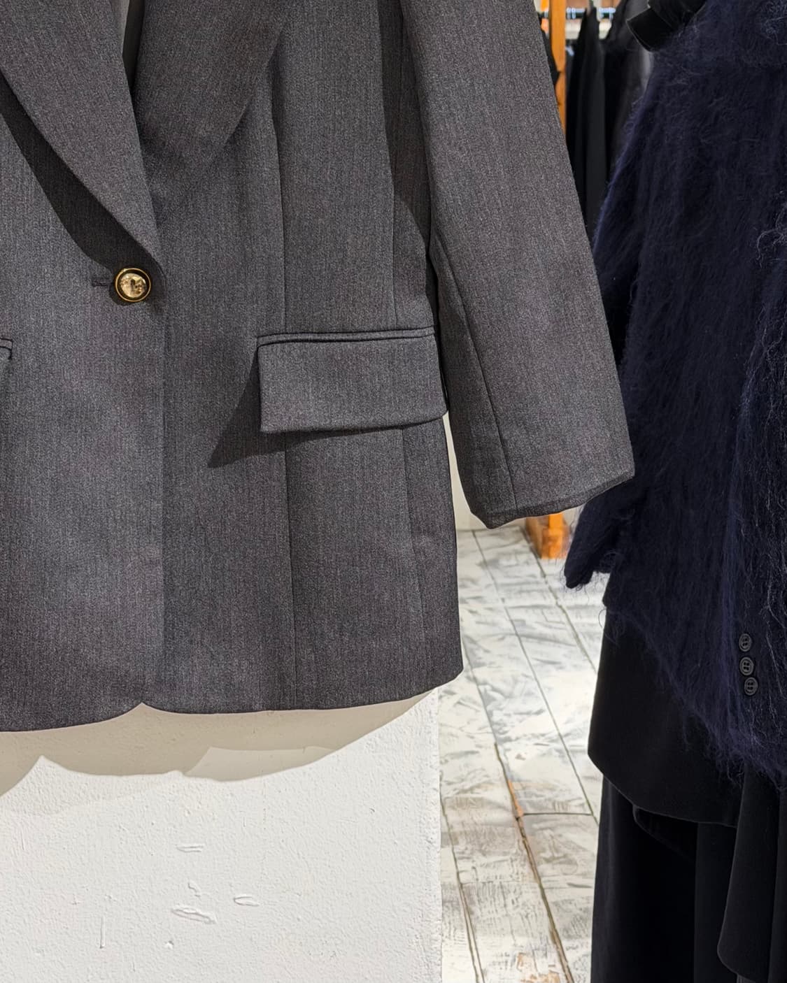 크리스찬 디올 부티크 차콜 울 블레이저 상품이미지6
