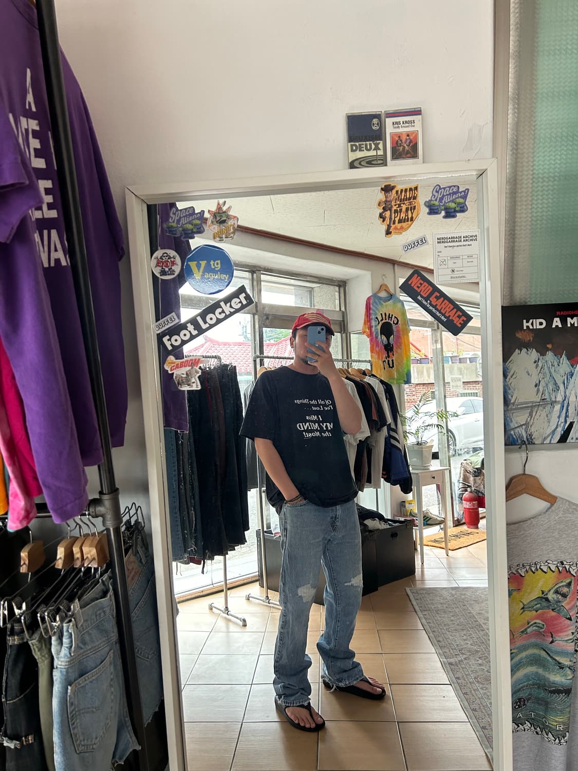 Vintage levi’s 517 repair jean 상품이미지7