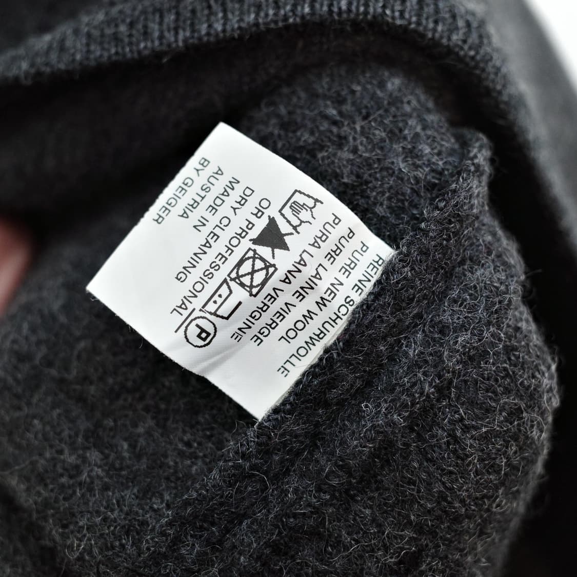 Geiger Boiled Wool Vest 상품이미지7