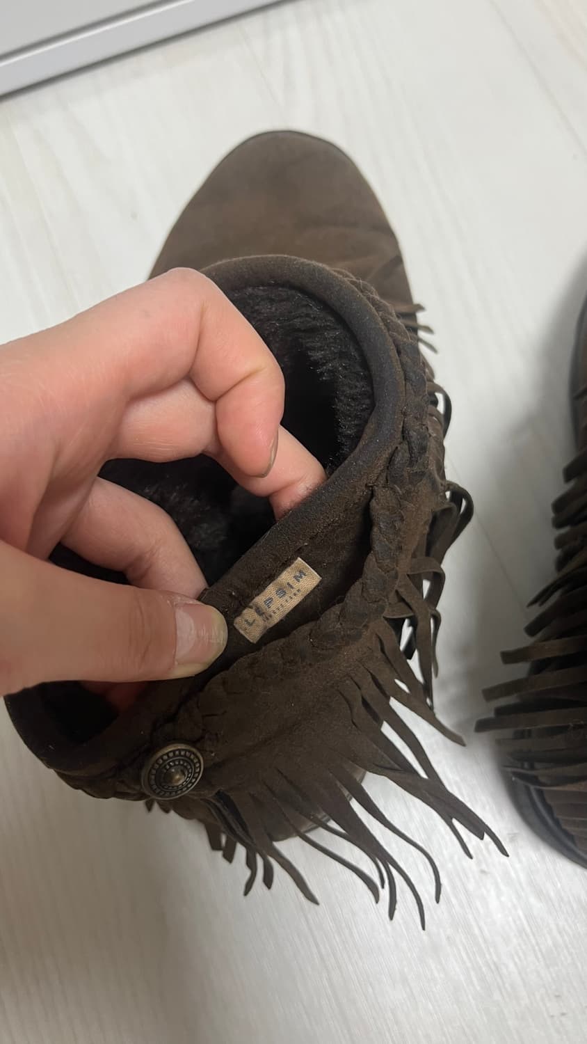 빈티지 프린지 미네통카깔 어그부츠 240? 상품이미지5