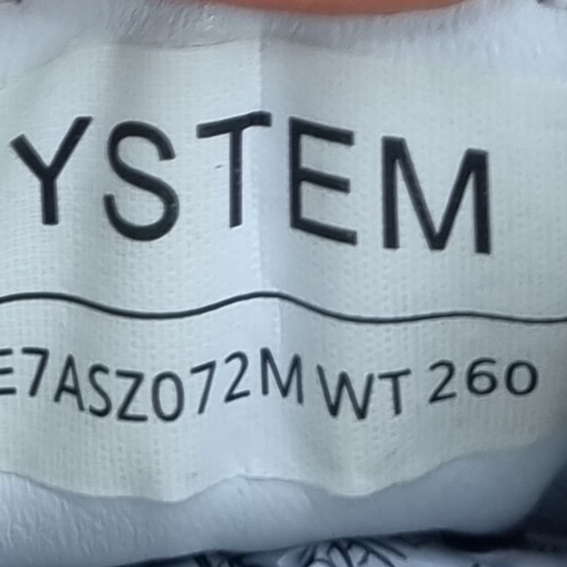 시스템 화이트 남성운동화260  상품이미지6