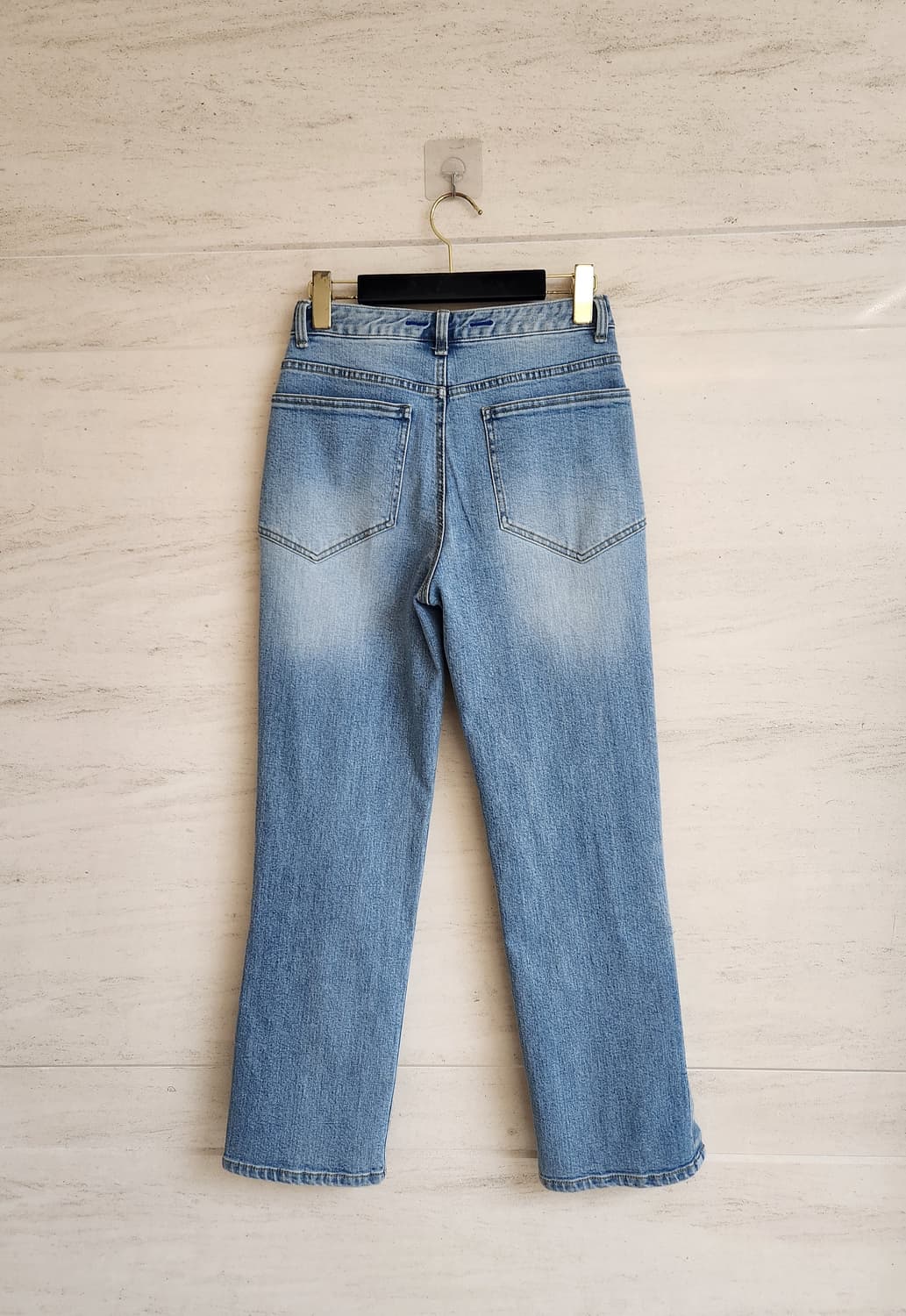 구호플러스 사이드슬릿 스트레이트 데님팬츠 1사이즈 상품이미지6