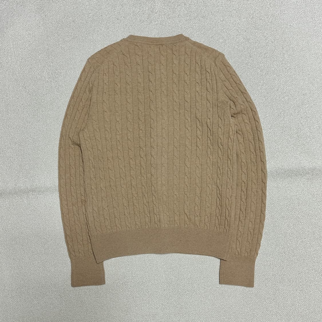 라코스테 여성 케이블 크루넥 가디건 상품이미지3