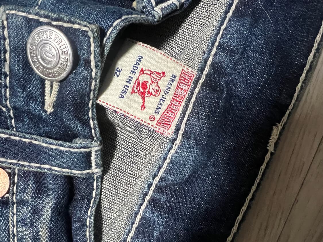 트루릴리전 데님팬츠 상품이미지2