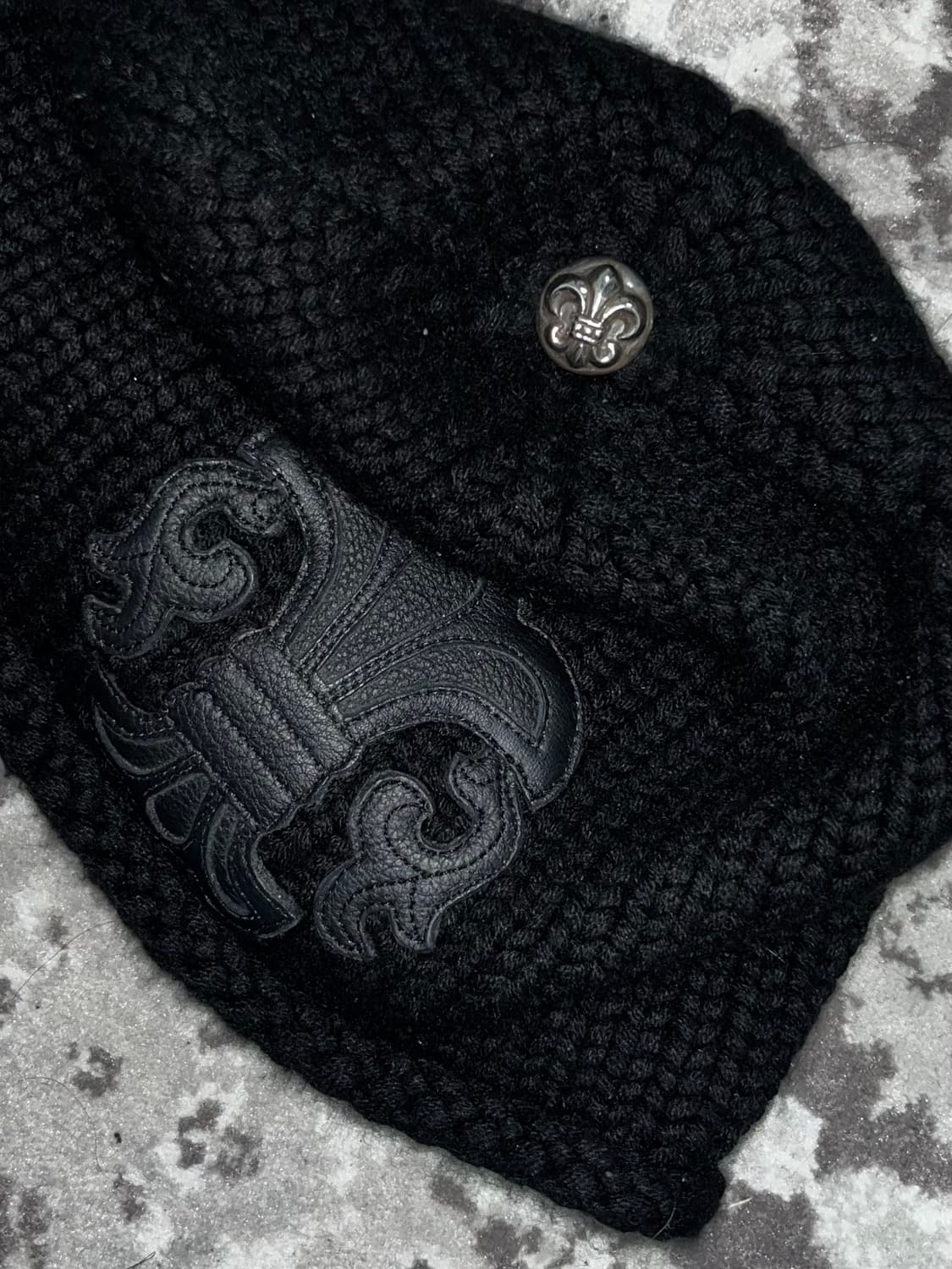 CHROME HEARTS BS FLEUR PTCH BEANIE 상품이미지1