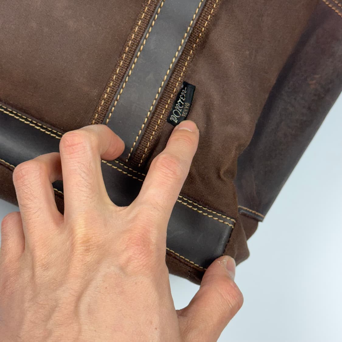 요시다포터 SANG 필드 토트백 다크브라운 상품이미지8