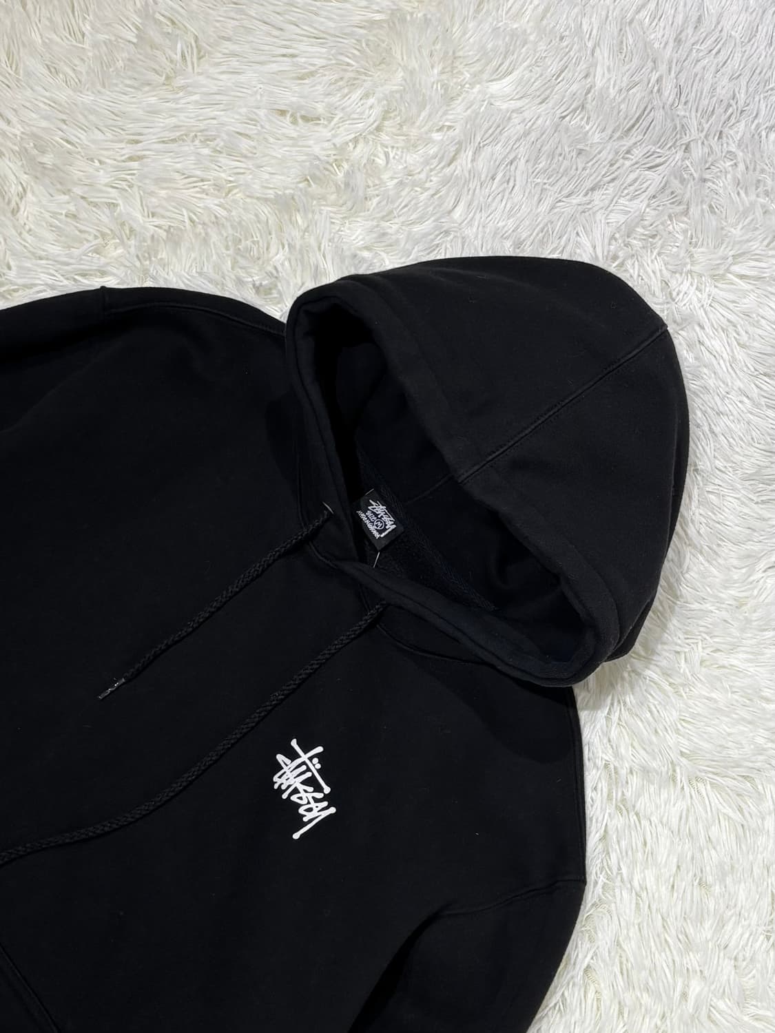 스투시 빅로고 베이직 후드 상품이미지5