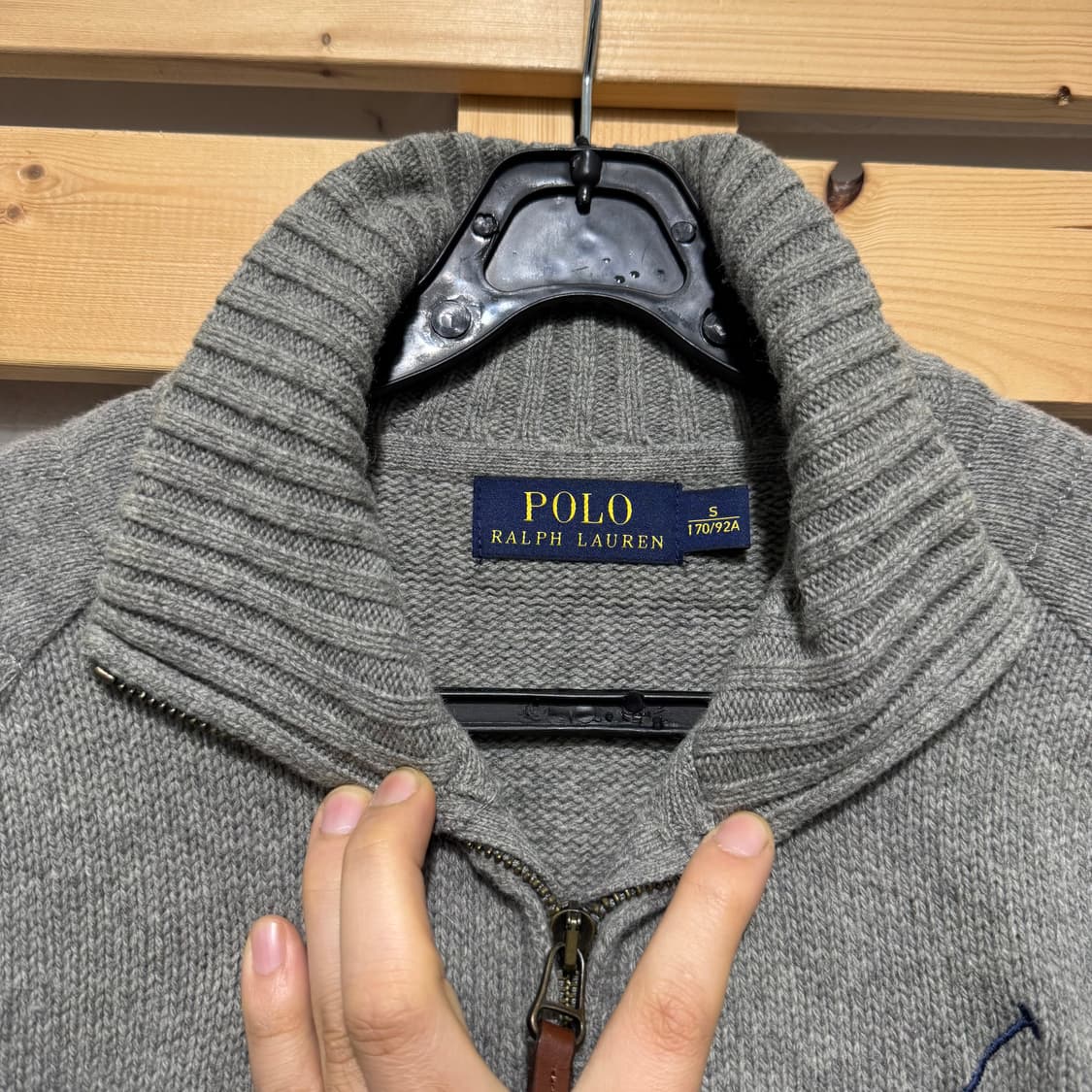 폴로 빅포니 니트집업 상품이미지3