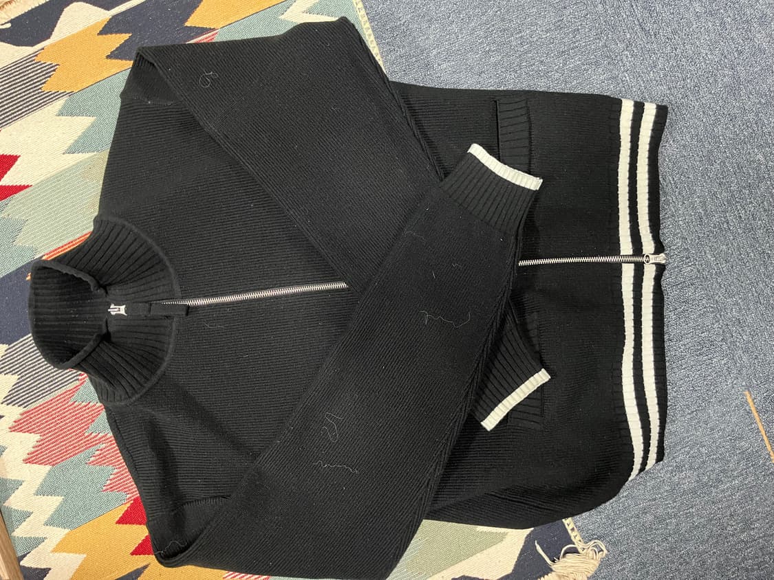 마뗑킴 스펠포인트 니트집업 상품이미지1