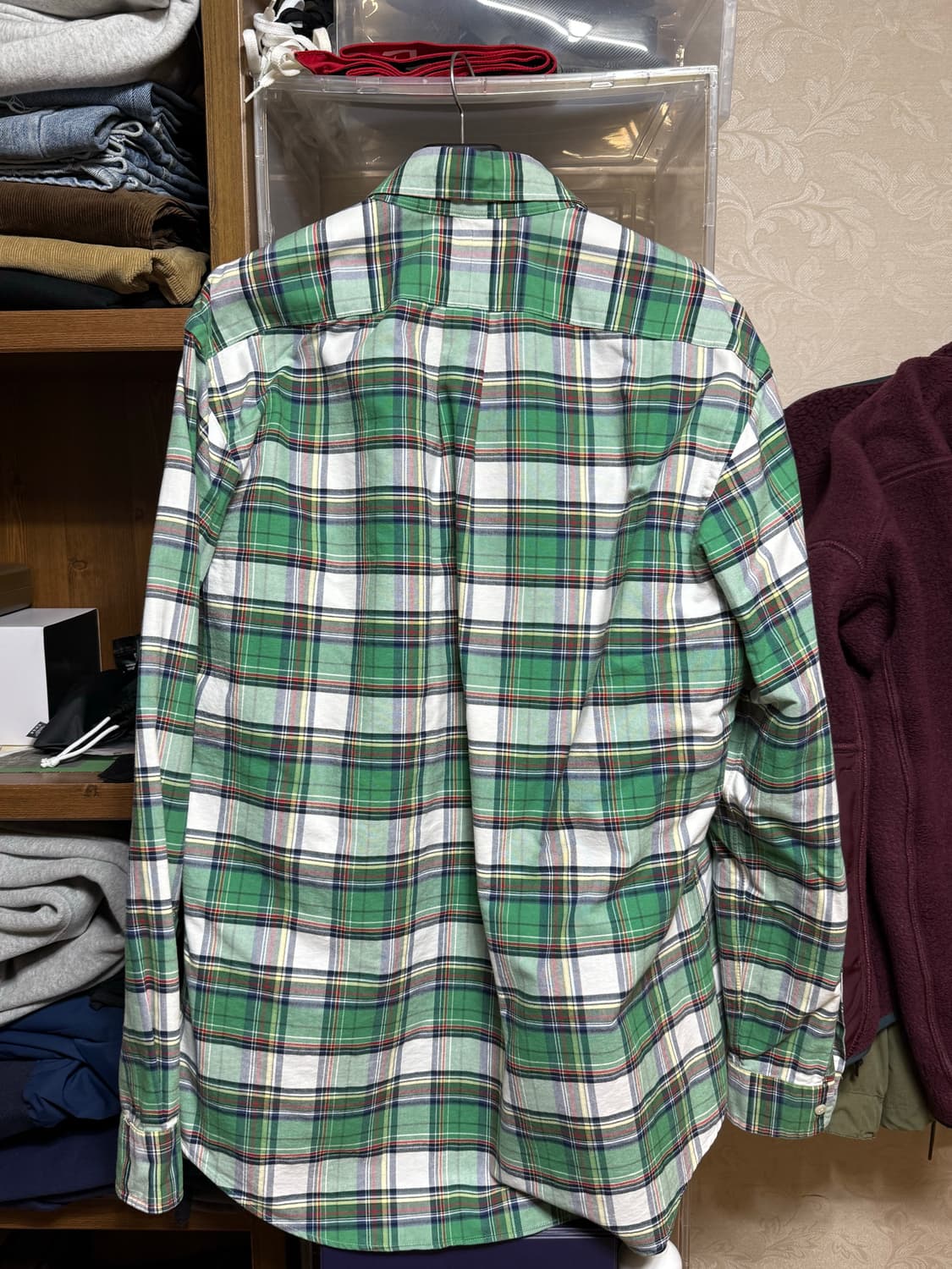 L 폴로 랄프로렌 체크셔츠 커스텀핏 상품이미지2